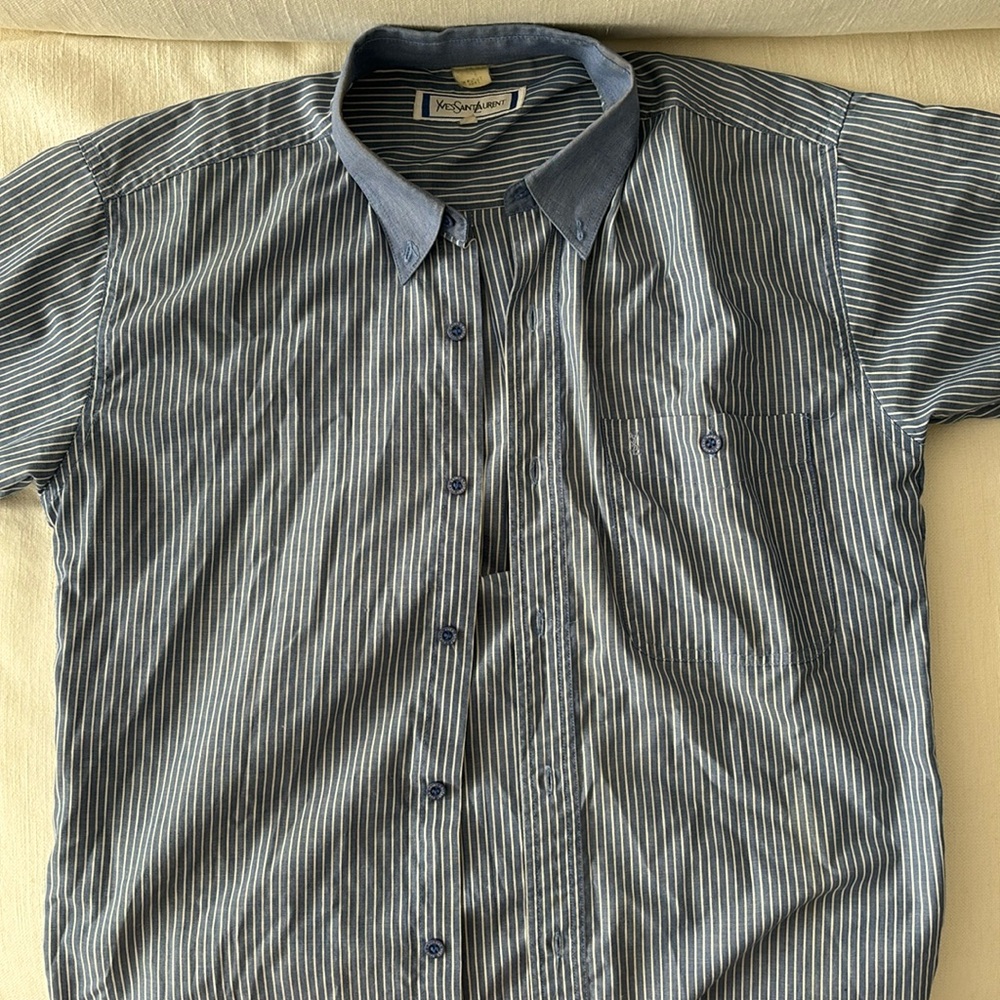 Vintage YSL Button-up